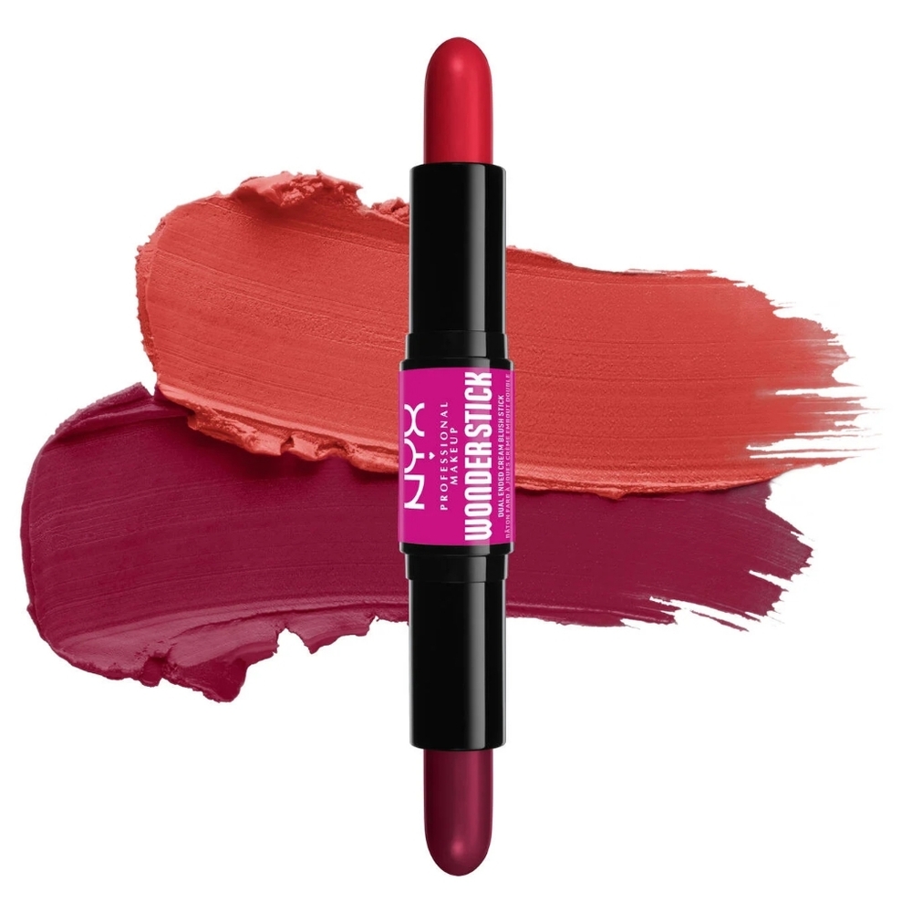 NYX Professional Makeup Wonder Stick Cream Blush Bright Amber + Fuschia